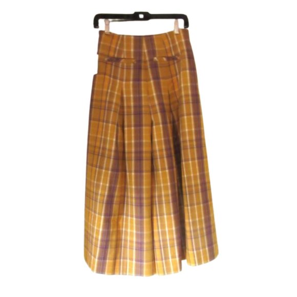 New w Tags, Anthropologie Maeve Kilt Culottes in Size 2 - Picture 6 of 8